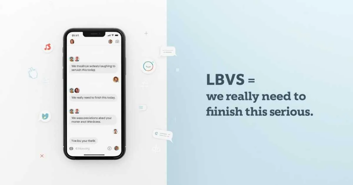 LBVS meaning in text message example