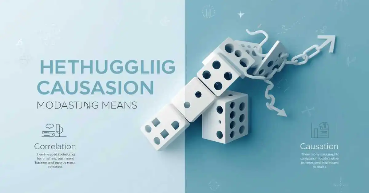 Cause and effect graphic