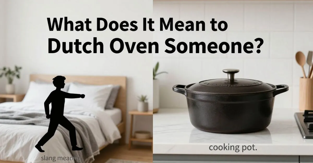 Dutch oven slang meaning and cooking pot comparison