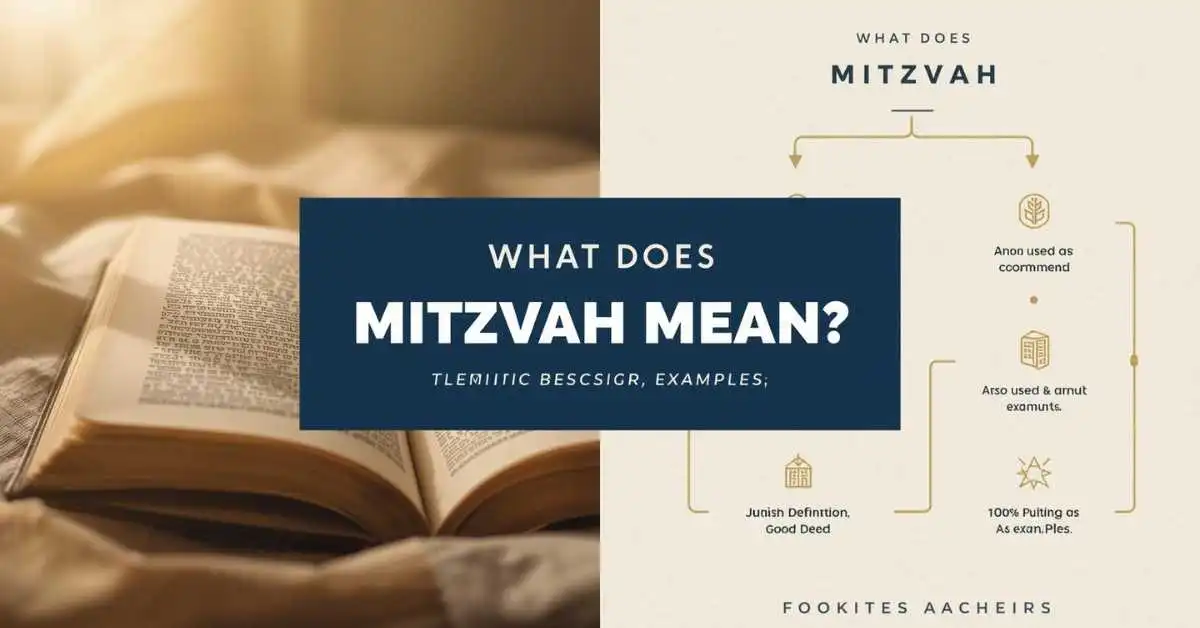 Mitzvah meaning feature image