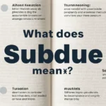 subdue meaning guide