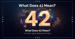 42 meaning feature image