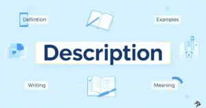 description meaning guide