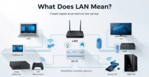 LAN meaning network diagram