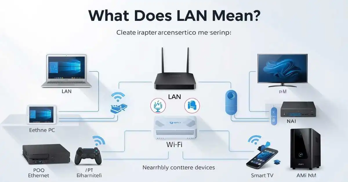 LAN meaning network diagram