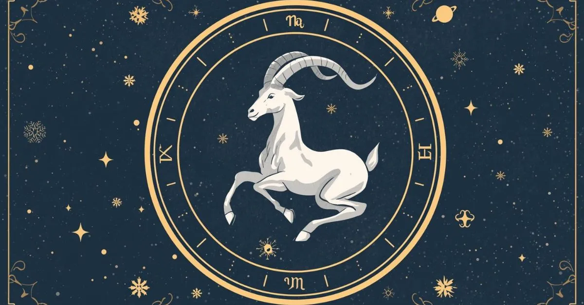 Capricorn zodiac meaning graphic