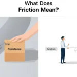 Friction meaning with physics and tension examples