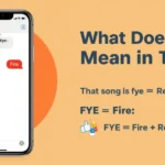 FYE meaning in text chat example