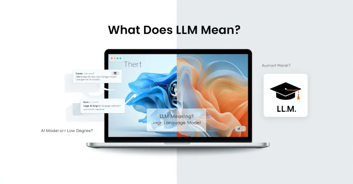 LLM meaning in AI and law