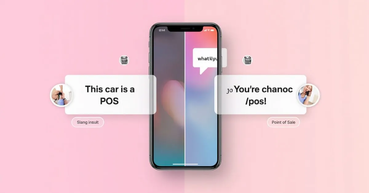 POS slang meaning graphic