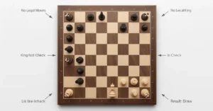 Stalemate in chess example