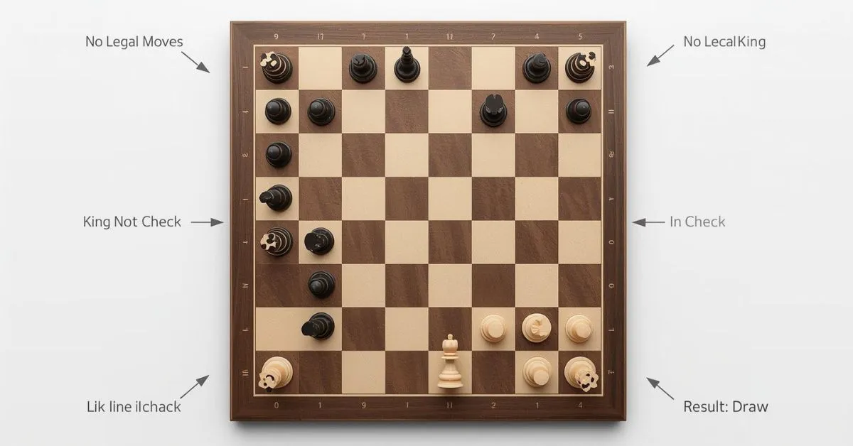 Stalemate in chess example