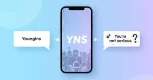 YNS meaning on TikTok graphic