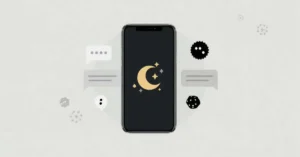 DND meaning feature image with phone status and gaming symbol