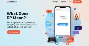 RP meaning roleplay in text and gaming