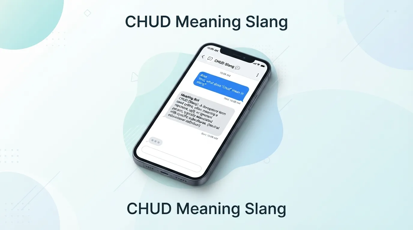 Chud Meaning Slang
